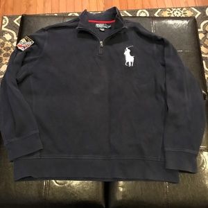 Navy Polo Ralph Lauren "Big Pony" Pullover - XXL